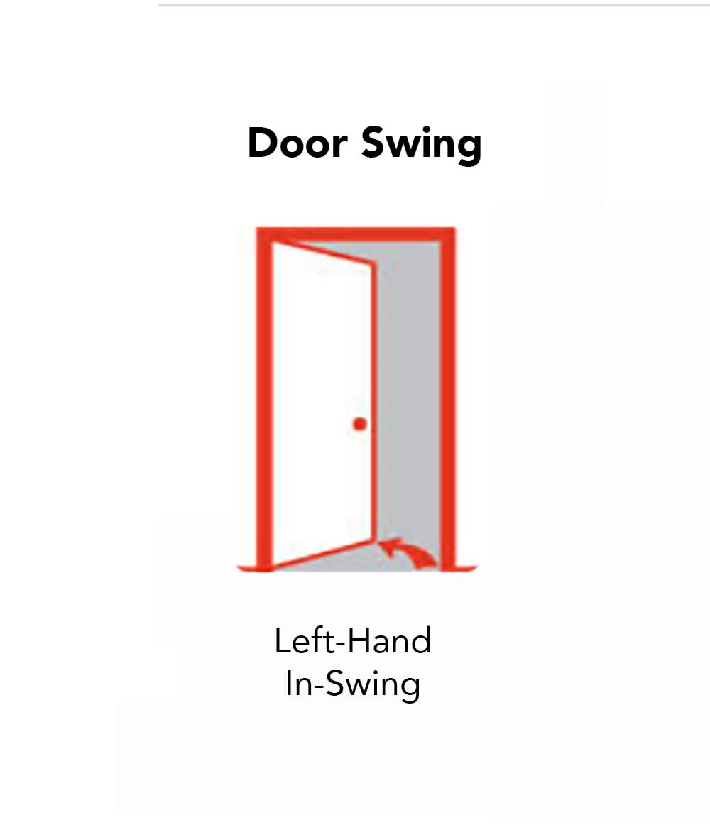 Fiberglass Front Entry Door 36" x 80" with Sidelite S99134