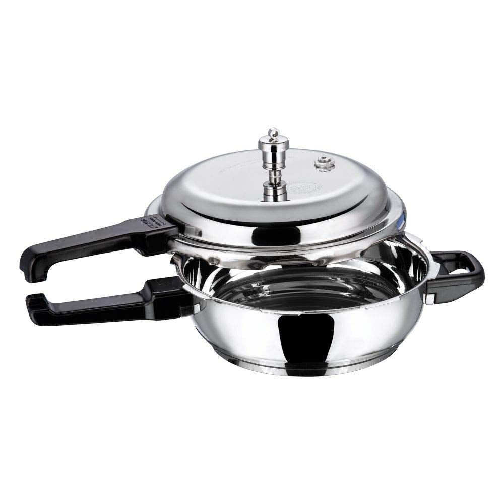 Stainless Steel Sandwich Bottom Pressure Pan C4040