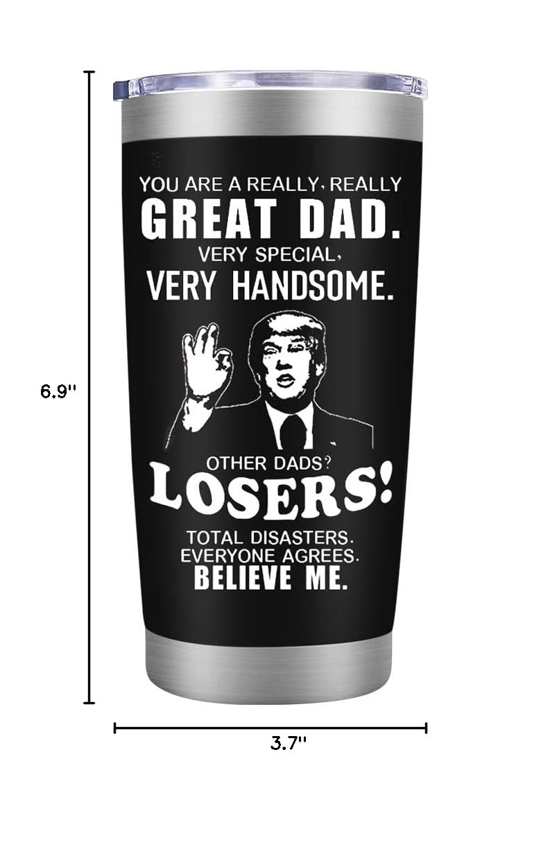 20 oz Black Tumbler Mug F1737