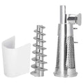 Meat Grinder Attachment for Mixers, White & Silver J38435