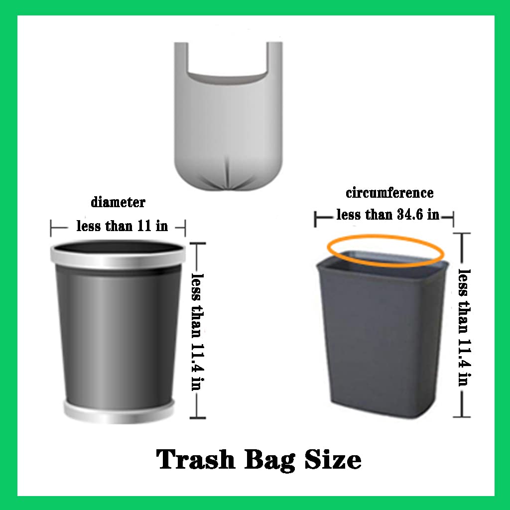 4 Gallon Trash Bags with Handle X8639