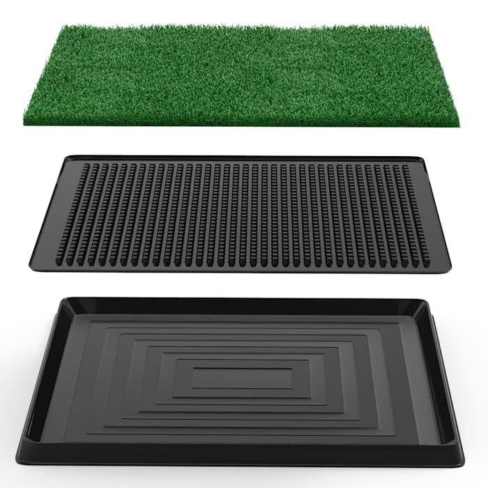 Artificial Grass Potty Trainer Mat 20" L X 25" W X268