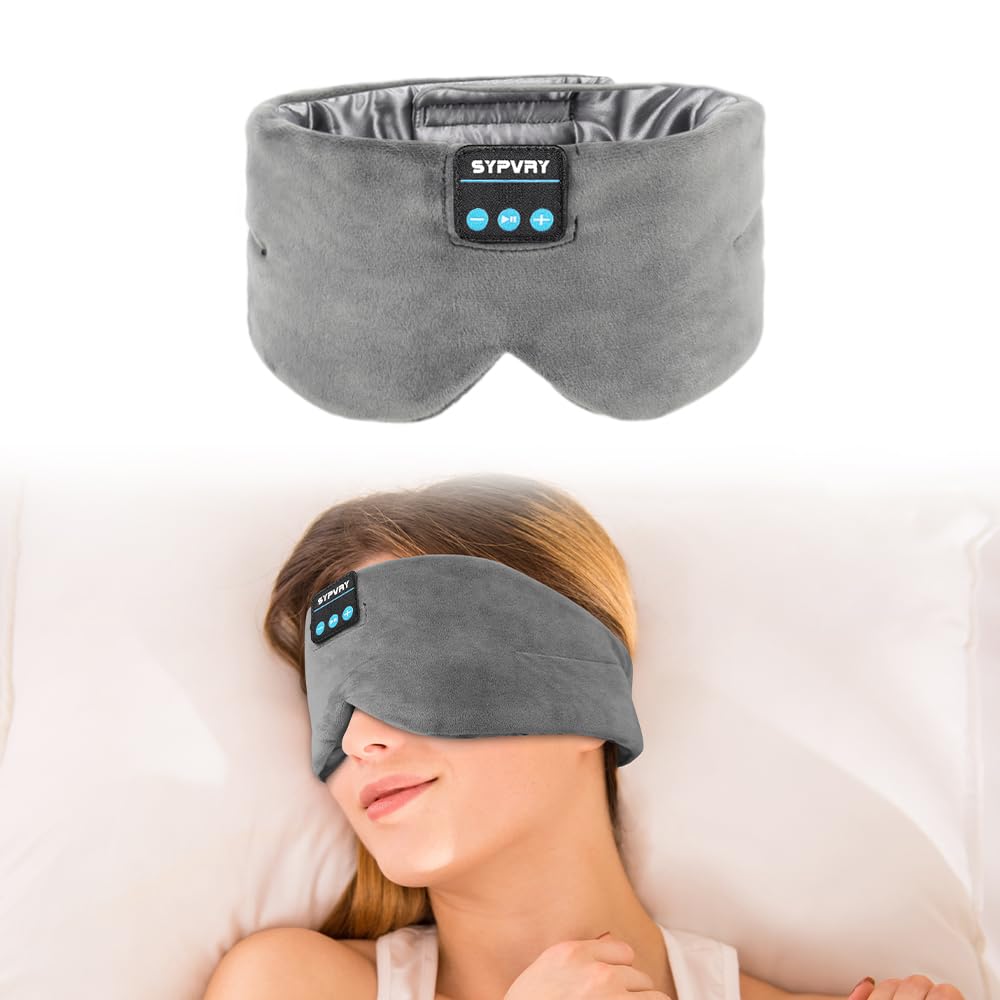 Bluetooth Silk Sleep Eye Mask with Microphone U903