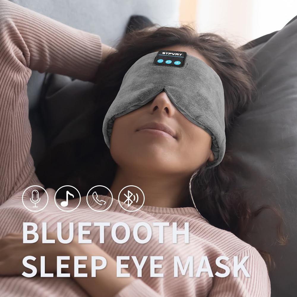 Bluetooth Silk Sleep Eye Mask with Microphone U903