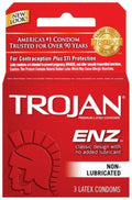 Non-Lubricated Latex Condoms 3 ct G652