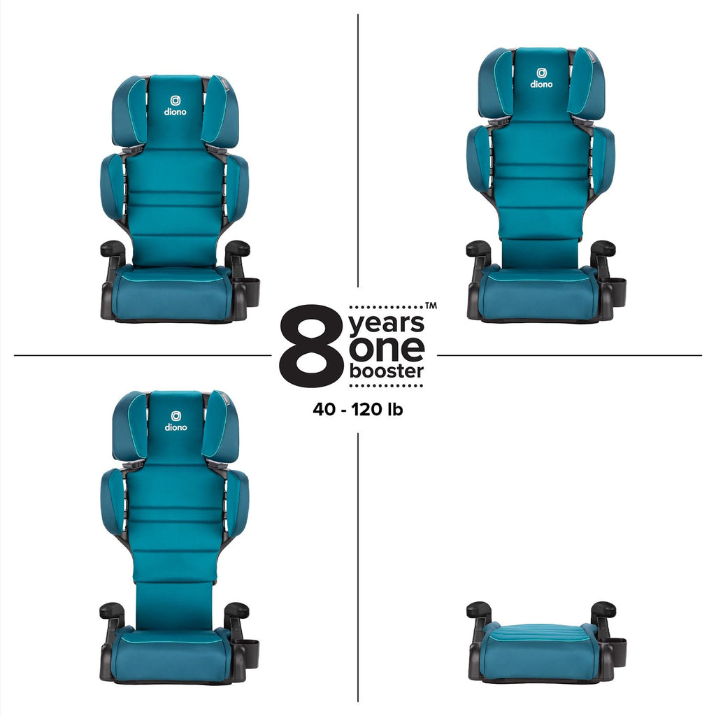 2-in-1 High Back Booster with Cupholder T408