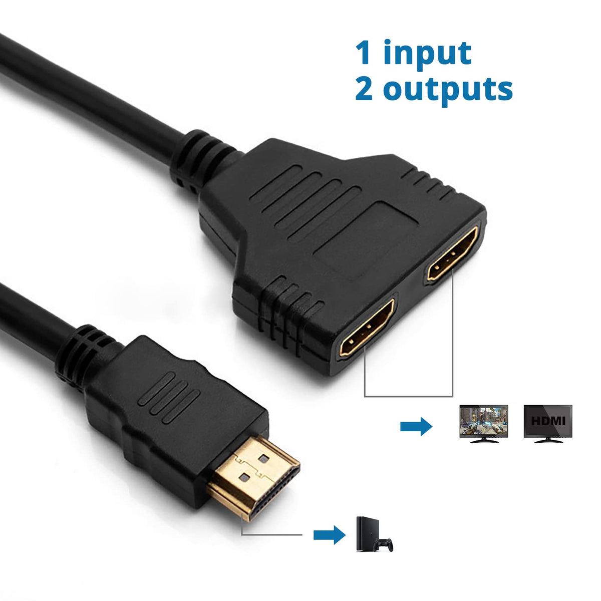 HDMI Splitter 1 in 2 Out A1959