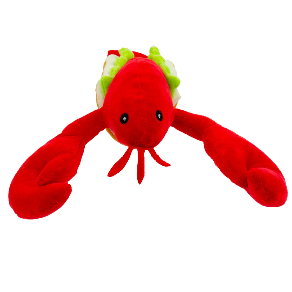 10 Inch Plush Pet Toy with Squeaker and Crinkle O8348