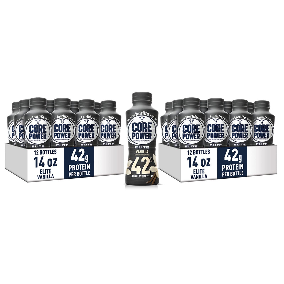 42g High Protein Milk Shake Vanilla 14 Fl Oz X808718