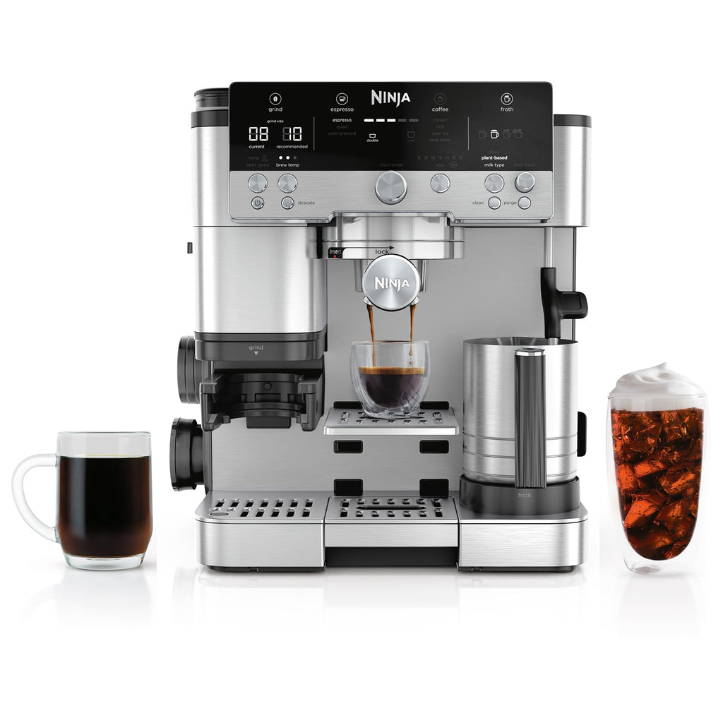 3-in-1 Espresso Drip Coffee & Cold Brew Machine Y698334