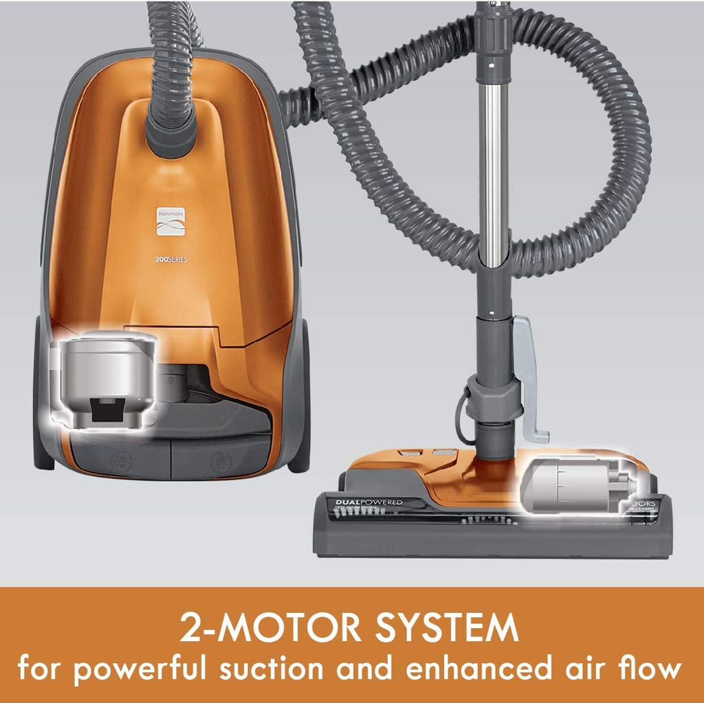 Lightweight Bagged Canister Vacuum with HEPA M193