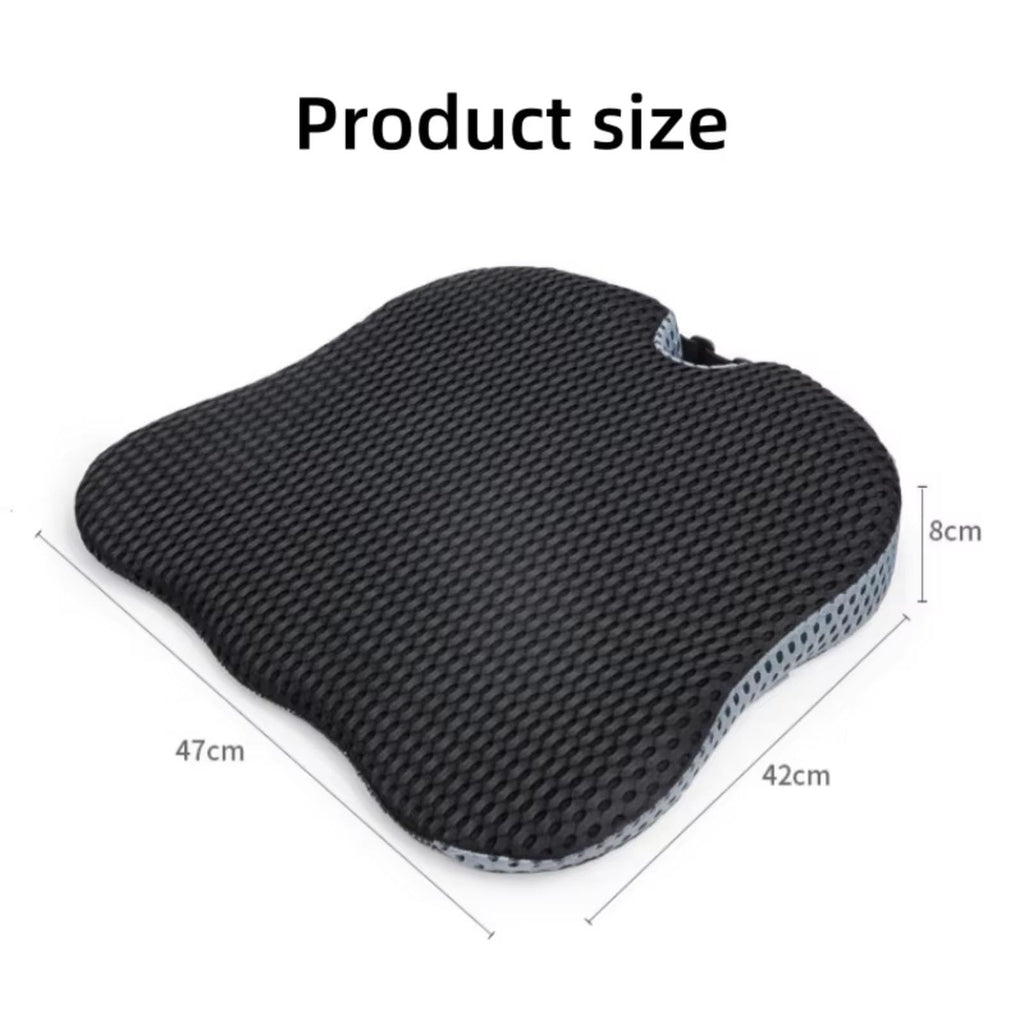 Black Memory Foam Car Seat Booster Cushion A4740