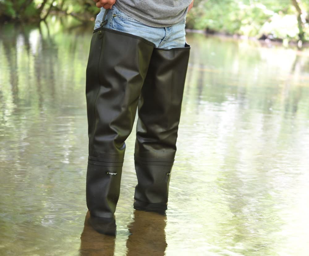 Waterproof PVC Fishing Bootfoot Hip Wader X543