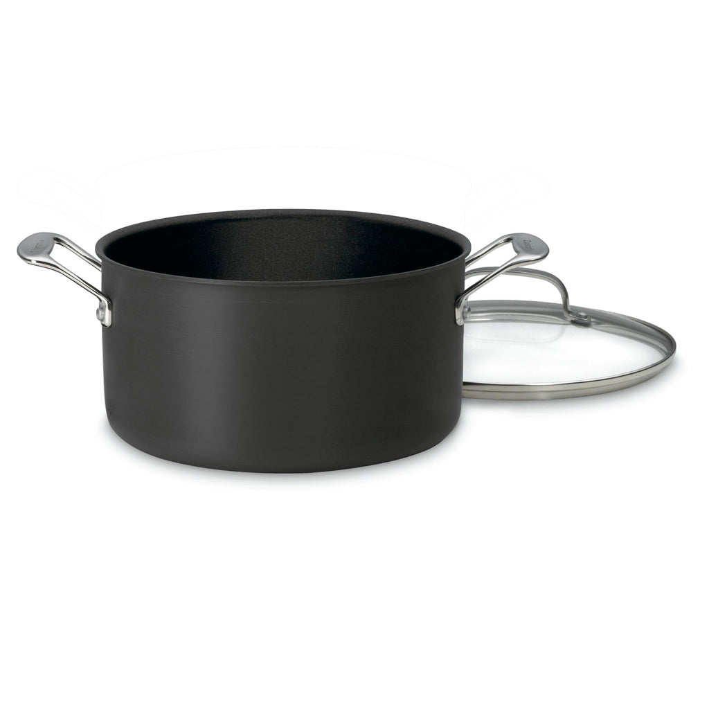 6-Quart Nonstick Hard-Anodized Stockpot with Cover Q3302