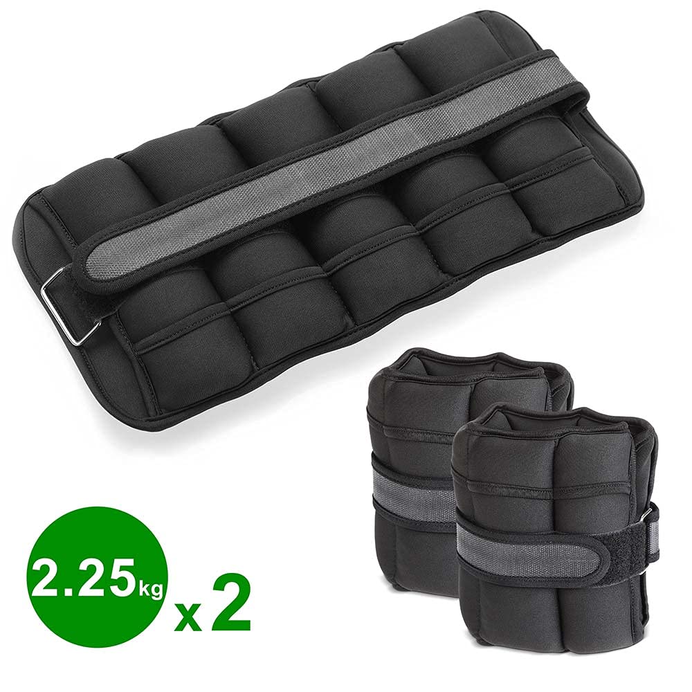 Set of 2 5 lbs Ankle and Wrist Weights W581170