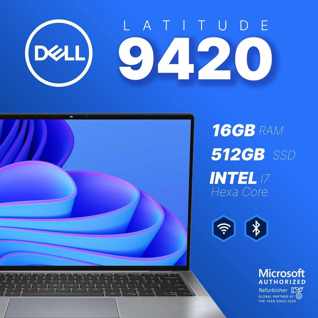 14" FHD Intel Core i7 16GB RAM 512GB SSD Windows 11 Pro Laptop I89908
