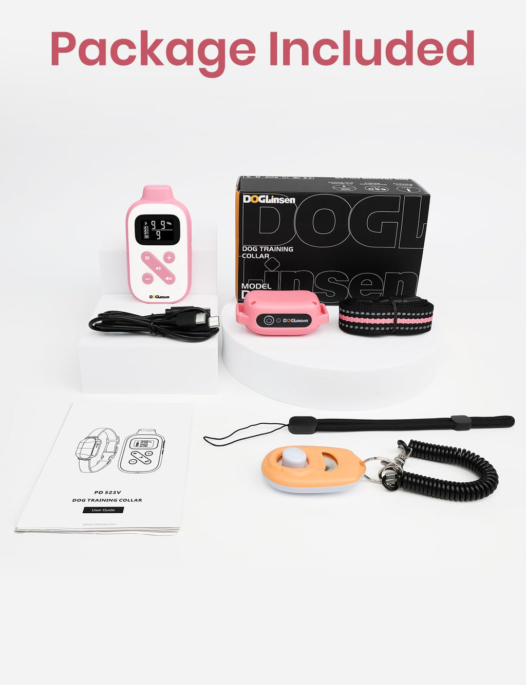 Beep and Vibrating Dog Collar with Remote A549253