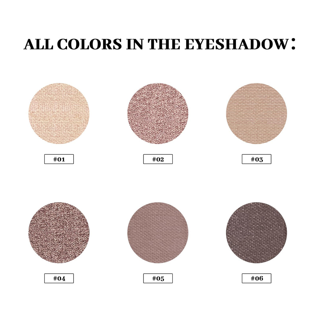 3 Mini Nudes Eyeshadow Palette K59887