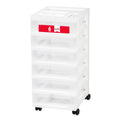 6 Drawer Rolling Storage Cart V7093