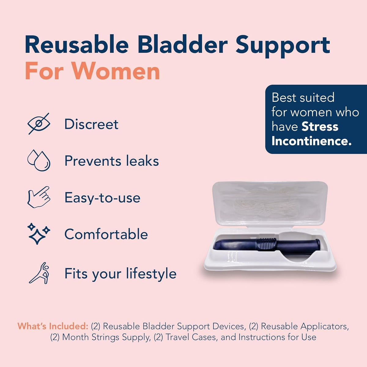 Reusable Vaginal Pessary 1 Pack S6531