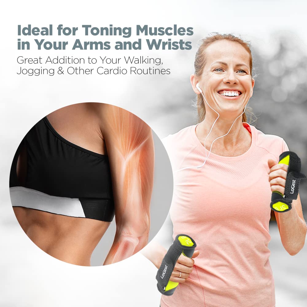 Soft Hand Weights with Straps H67721