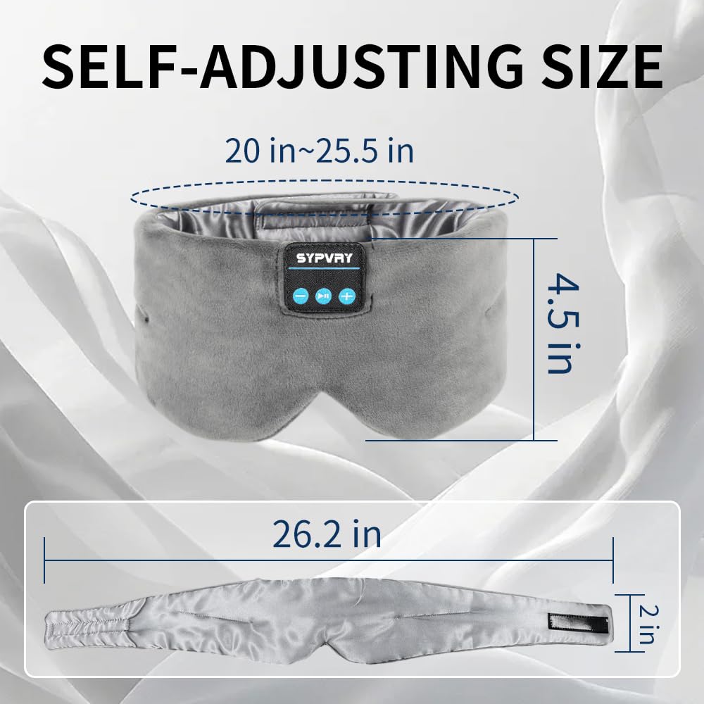 Bluetooth Silk Sleep Eye Mask with Microphone U903