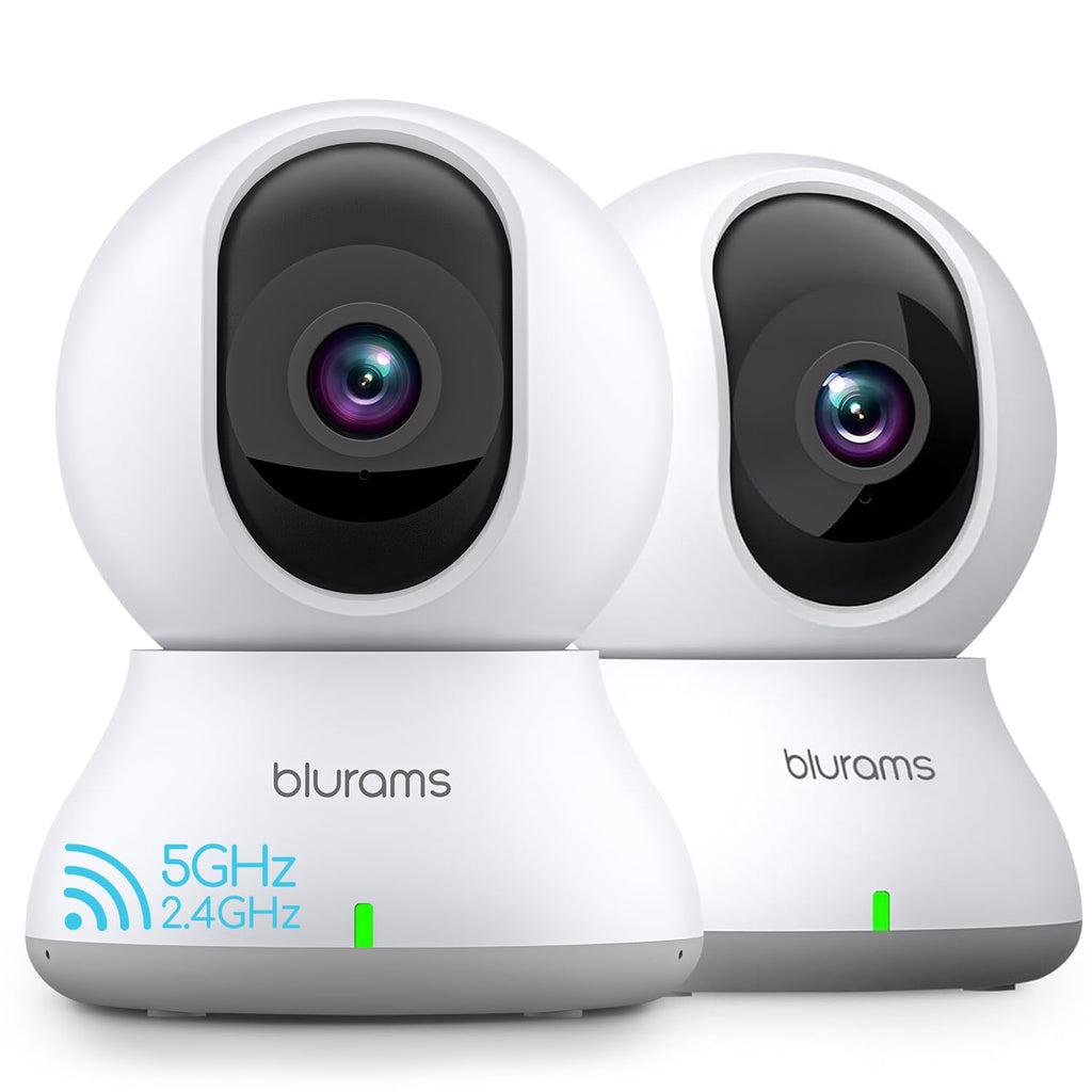 White 2K Security Camera 2 Pack X592438