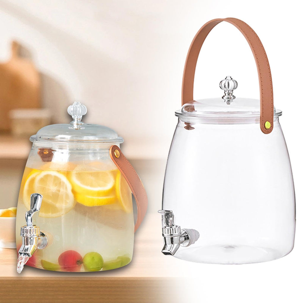 5L Beverage Dispenser Juice Jug with Spigot and Filtering Cold Water Pitcher Z996101