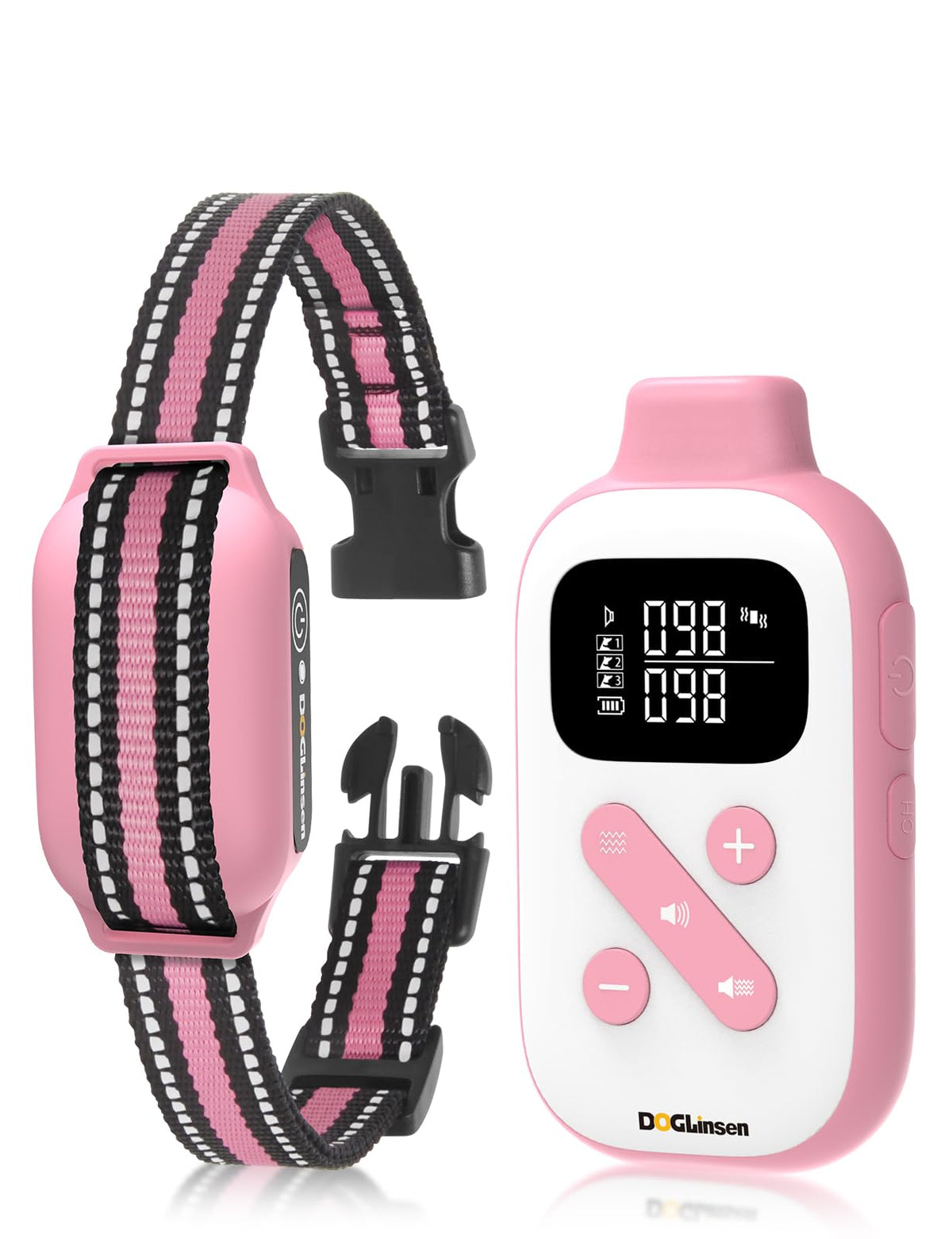 Beep and Vibrating Dog Collar with Remote A549253