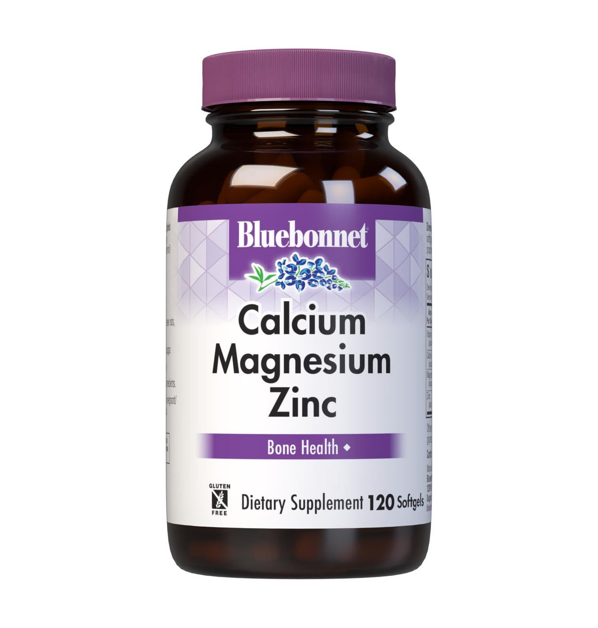 Calcium Magnesium Zinc Vitamin D3 120 Softgels D304