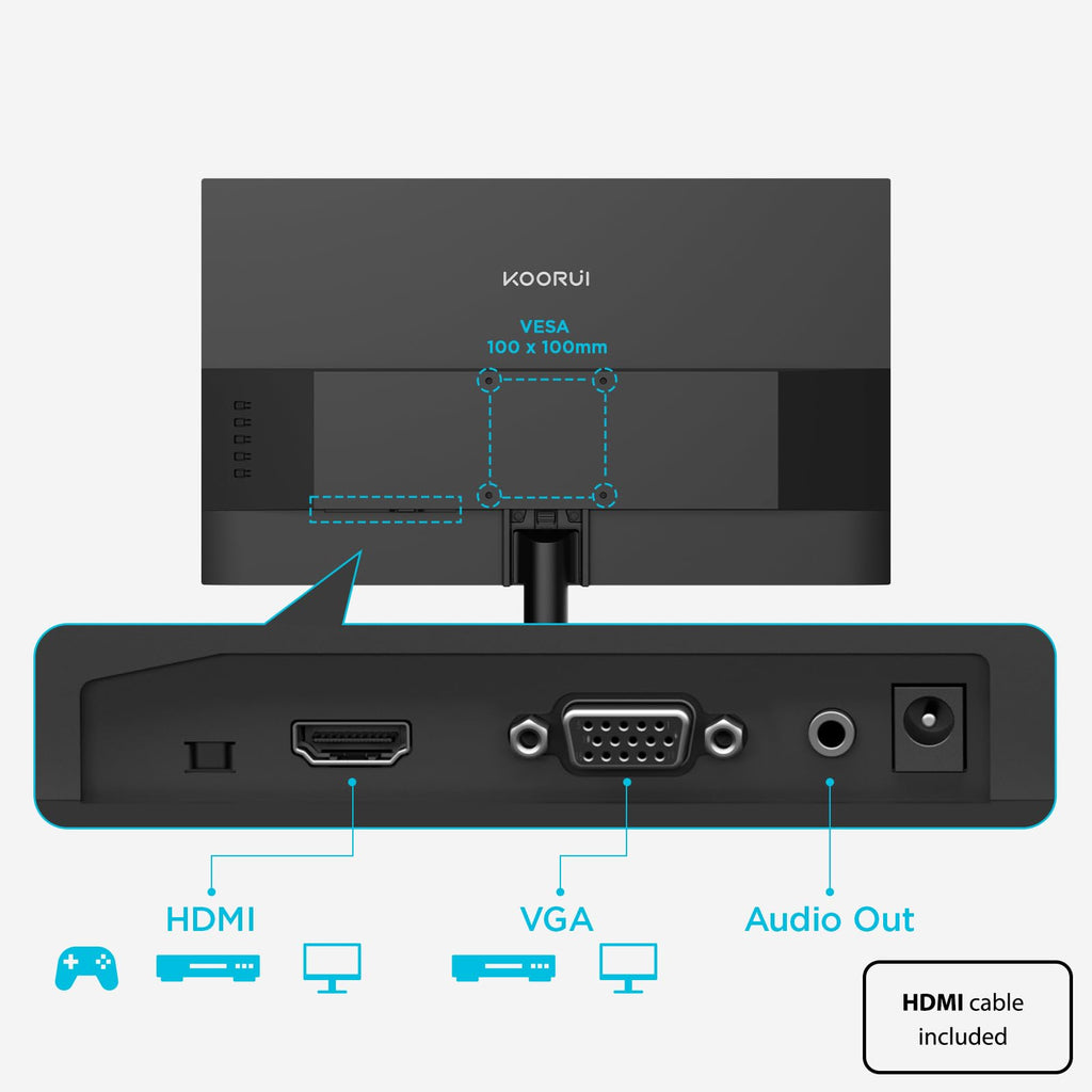 24-inch FHD 100Hz VA Computer Monitor U7237