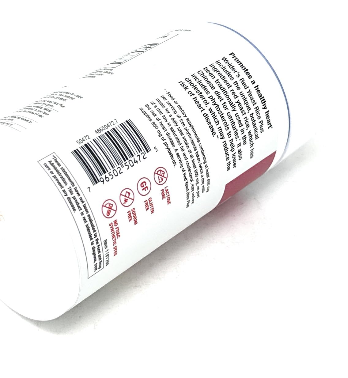 Red Yeast Rice 1200 mg 240 Tablets S42030