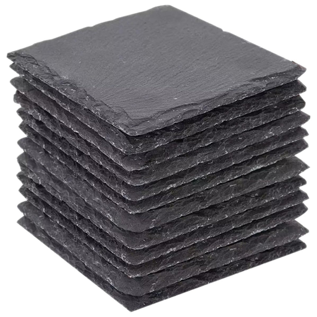 12pcs Natural Stone Drink Coasters G729