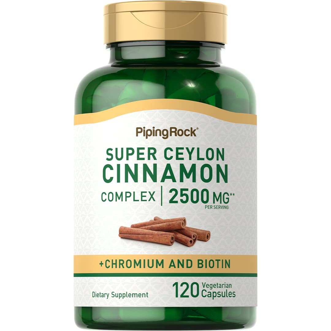 Ceylon Cinnamon Capsules 120 Pills L1924