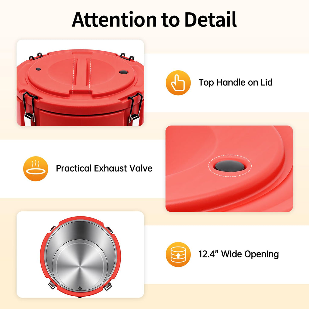40L Stainless Steel Insulated Drink Dispenser with Faucet N868
