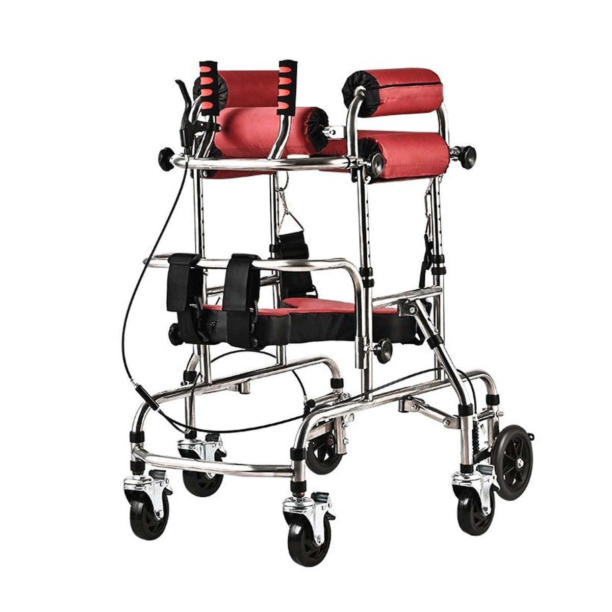 Height Adjustable Kids Upright Walker with Seat X250