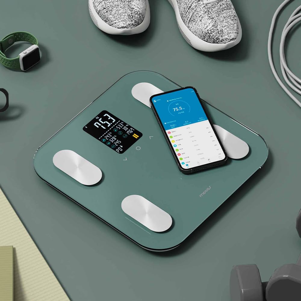 Green Bluetooth Body Weight Smart Scale R496876