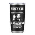 20 oz Black Tumbler Mug F1737