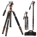 Carbon Fiber Tripod with Fluid Head A853