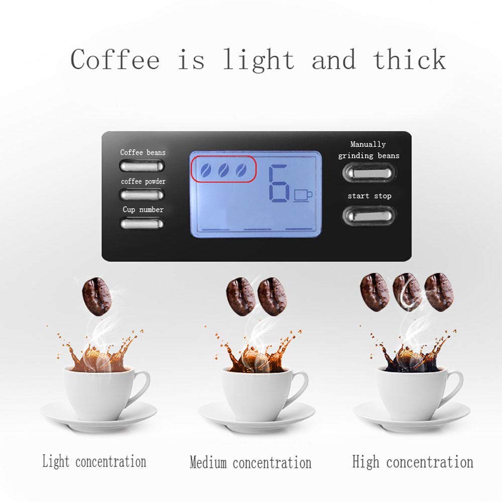 10 Cups Programmable Drip Coffee Machine with Glass Carafe T51033