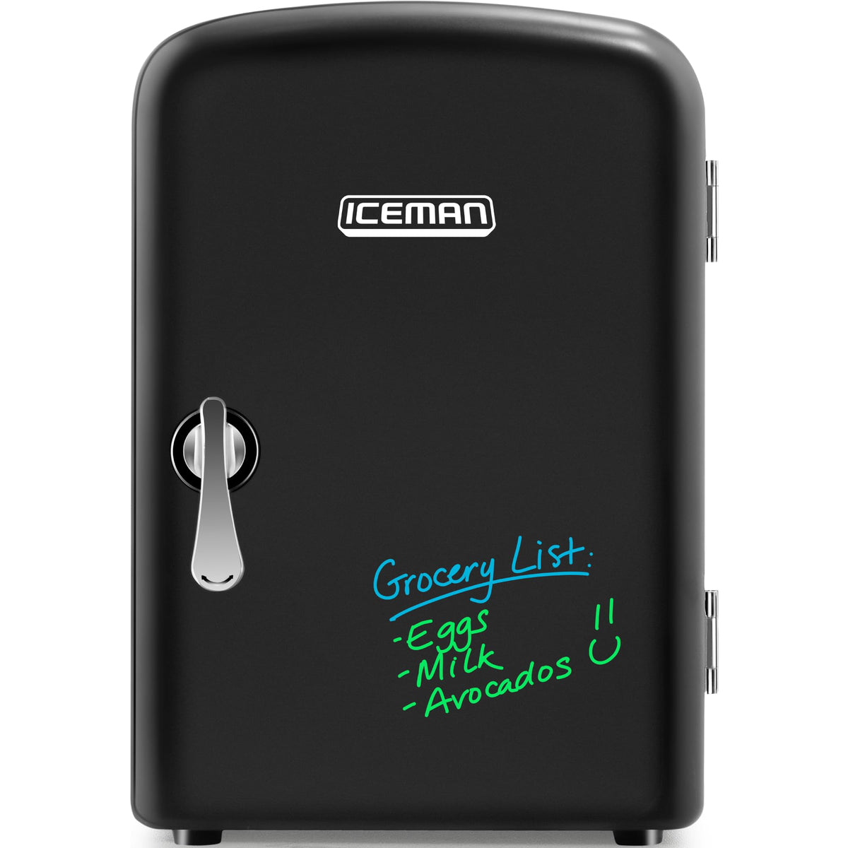 Portable 4 Liter Mini Fridge, Cools & Heats, Black E30849
