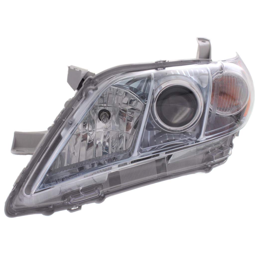Toyota Camry Headlight Assembly Pair Driver and Passenger Side with Bulbs S40690