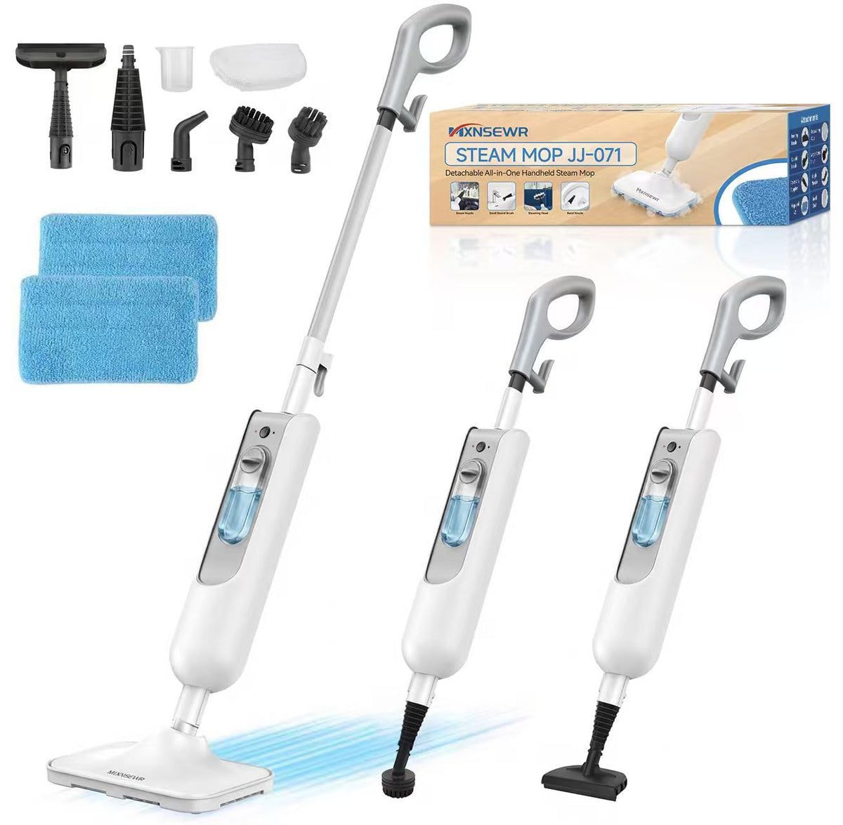 Multi-Functional Steam Mop with 2 Steam Level D376183