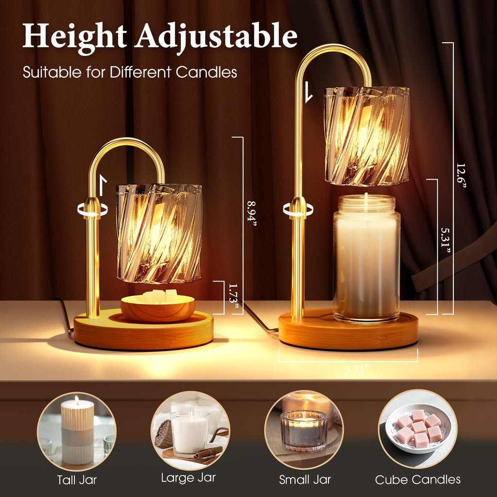 Candle Warmer Lamp with Timer Dimmer P432646