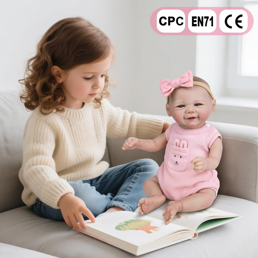 Realistic Reborn Baby Dolls with Flexible Limbs E5705