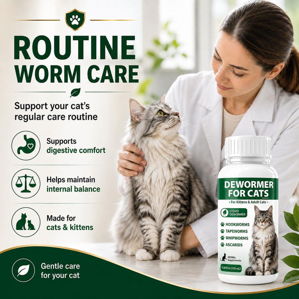 Broad Spectrum Liquid Cat Dewormer S4173