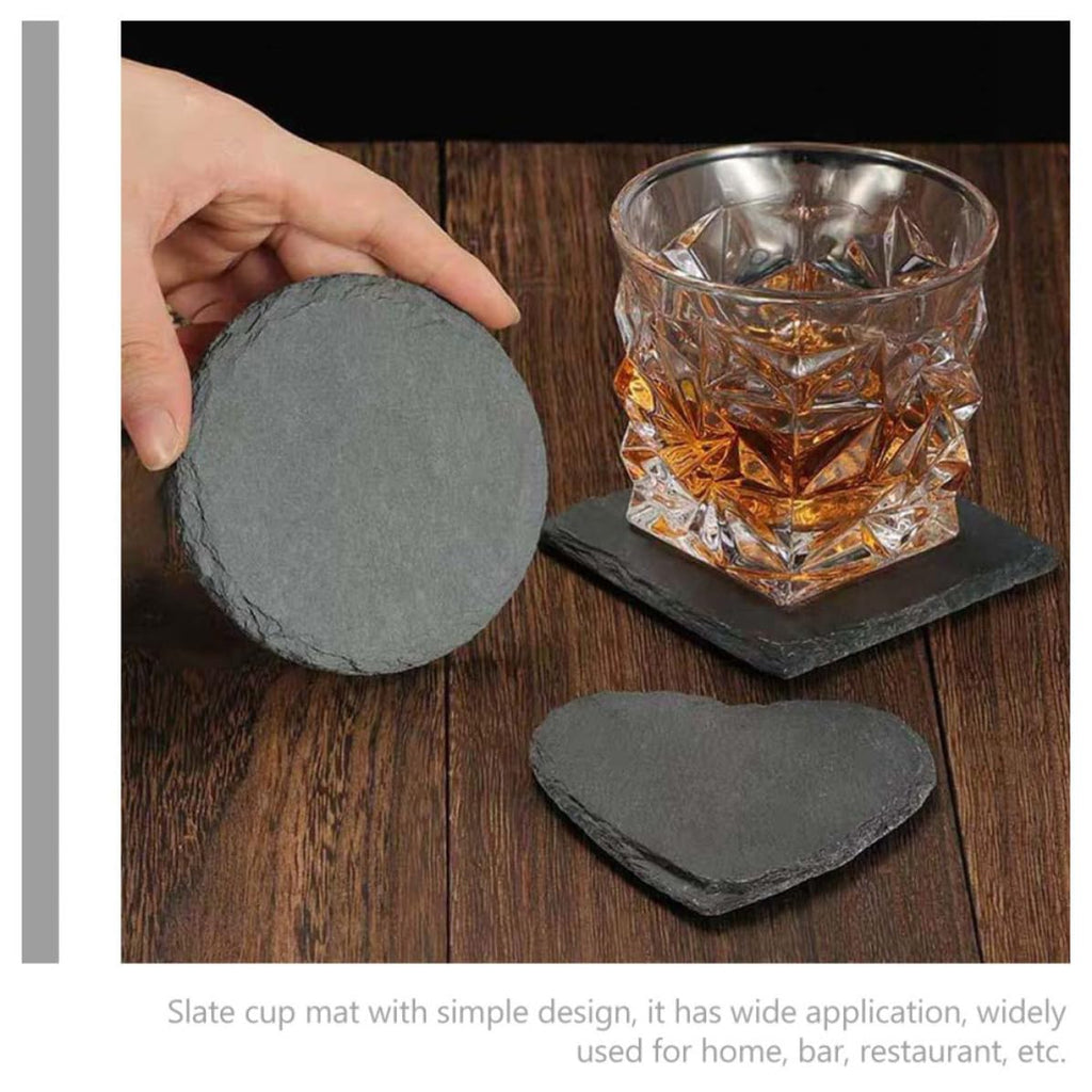 12pcs Natural Stone Drink Coasters G729