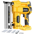 Cordless 2 in 1 Electric Nail Gun Staple Gun with 18GA Nails N809908