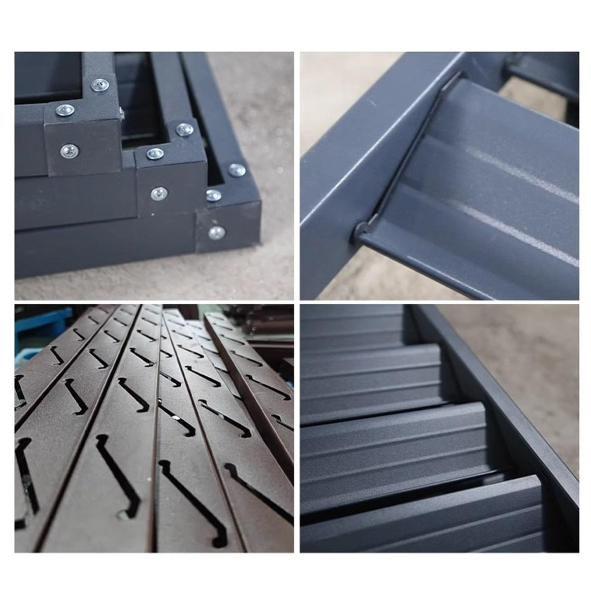Aluminum 4-Panel AC Condenser Fence A488