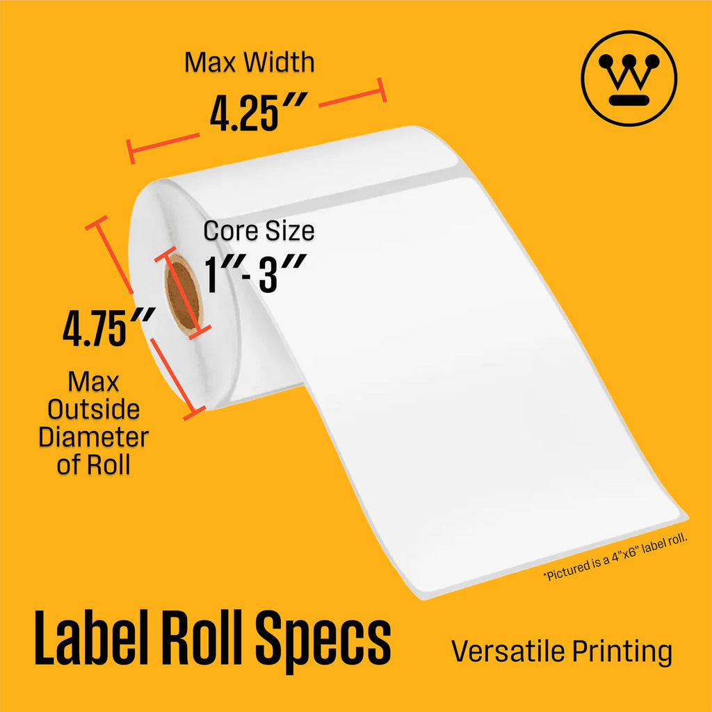 Thermal Shipping Label Printer USB 4x6 Commercial Grade Desktop Label Printer R16032